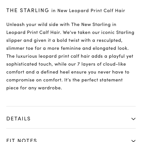 Birdies Starling leopard Print Calf Hair - Picture 9 of 9